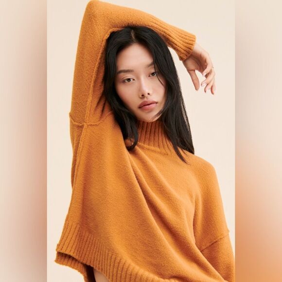 Free People Vancouver Knit Turtleneck Small - Picture 3 of 12